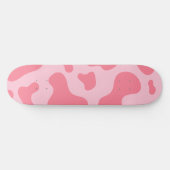 Cute Kawaii Strawberry Koe Pattern Skateboard (Horizontaal)
