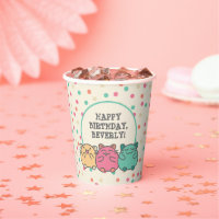 Cute Kawaii Style Cartoon Hamsters op persoonlijke