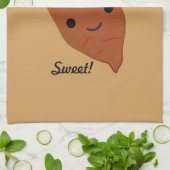Cute Kawaii Sweet Potato Theedoek (Gevouwen)