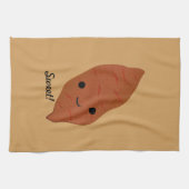 Cute Kawaii Sweet Potato Theedoek (Horizontaal)