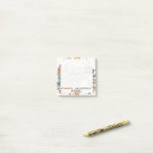 Cute Kawaii Tea Party Personalized Post-it® Notes (Op bureau)