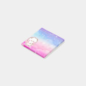 Cute Kawaii Valentijnse Cupid Jinnie Post-it® Notes (Schuin)