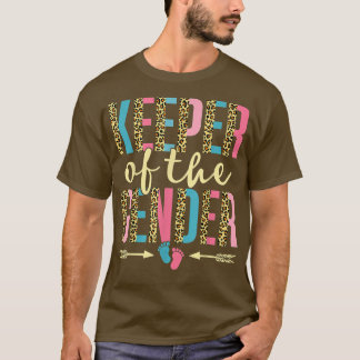 Cute Keeper van het geslacht Leopard T-shirt