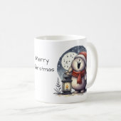 Cute kerst Bunny Koffiemok (Voorkant rechts)