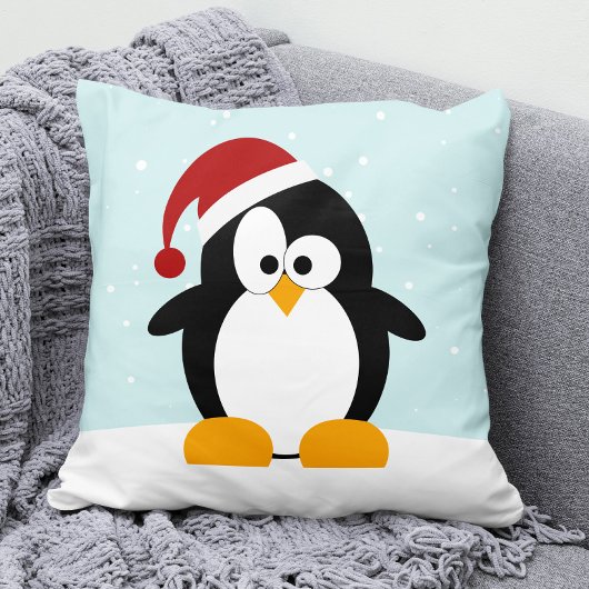 Cute kerst Penguin Kussen