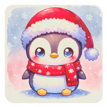 Cute kerst Penguin