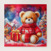 Cute kerst Teddy Bear