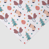 Cute kerst Thema Tissuepapier (Detail)