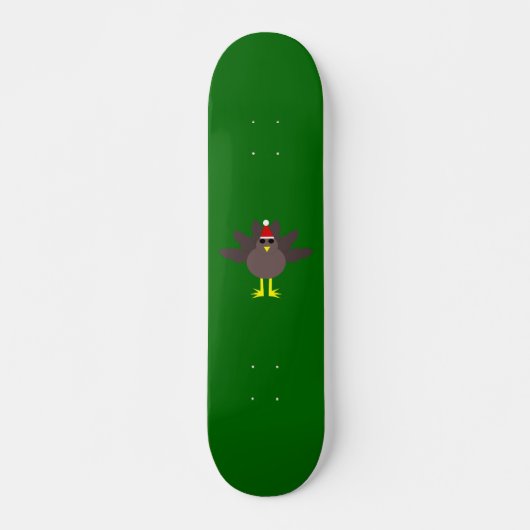 Cute kerst Turkey Skateboard (Voorkant)