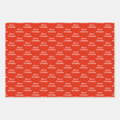 Cute kerst Turkije Custom Inpakpapier Vel (Voorkant 2)