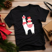 Cute Kerstalpaca T-shirt