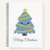 Cute kerstboom spiral Notitieboek (Voorkant)