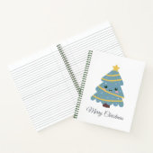 Cute kerstboom spiral Notitieboek (Binnen)