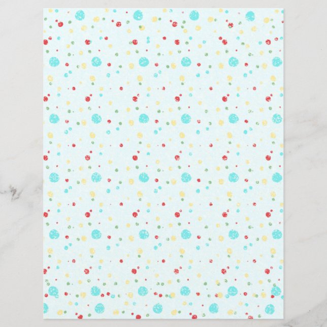 Cute kerstcadeaupapier (Voorkant)