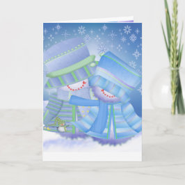 Cute kerstcadeaus feestdagen kaart