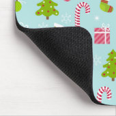 Cute Kerstfeestay Pattern Muismat (Hoek)