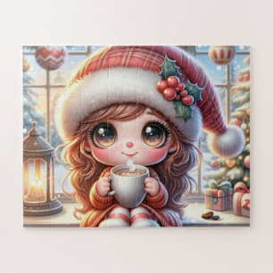 Cute KerstGirl Legpuzzel