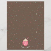 Cute kerstkoekjes Cocktail Party Flyer (Achterkant)