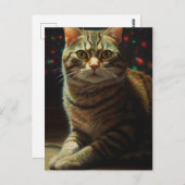 Cute Kerstmis Briefkaart (Voorkant / Achterkant)