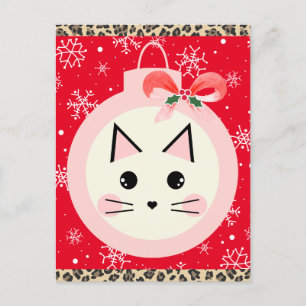 Cute Kerstmis Briefkaart