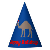 Cute Kerstmis Camel Custom Feesthoedjes (Voorkant)