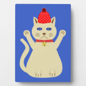 Cute Kerstmis Fotoplaat (voorkant)