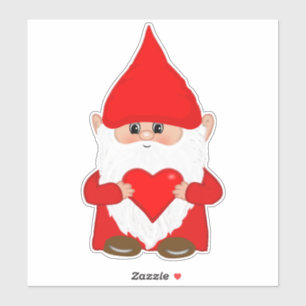 Cute Kerstmis Gnome Sticker