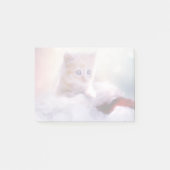 Cute Kerstmis Kitten Post-it® Notes (Voorkant)