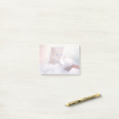 Cute Kerstmis Kitten Post-it® Notes (Op bureau)