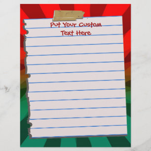 Cute Kerstmis Letterhead Stationery