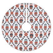 Cute Kerstmis Pattern Tree Skirt Kerstboom Rok (Voorkant)