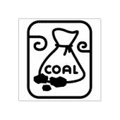 Cute Kerstmis Rubber Stamp Rubberstempel (Afrduk)