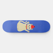 Cute Kerstmis Skateboard (Horizontaal)