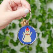 Cute Kerstmis Sleutelhanger (Hand)