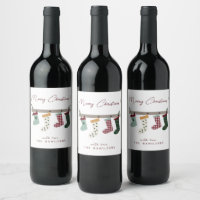Cute Kerstmuts Klassieke Ronde Sticker