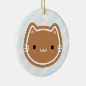 Cute kerstontbijtkoek keramisch ornament (Rechts)