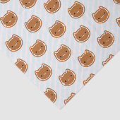 Cute kerstontbijtkoek tissuepapier (Detail)