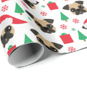Cute Kerstpasta Cadeaupapier (Rol Hoek)