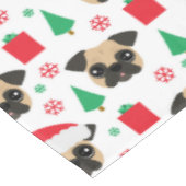 Cute Kerstpasta Tafelkleed (Gekanteld)