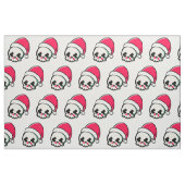 Cute kerstschedel stof (Fat Quarter)