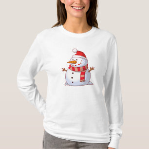 Cute Kerstsnowman T-shirt