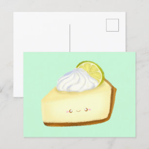 Cute Key Limoen Pie Briefkaart