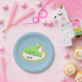 Cute Key Limoen Pie Papieren Bordje (Feest)