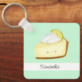 Cute Key Limoen Pie Sleutelhanger (Voorkant)