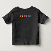 Cute Kia Ora & Ka Kite NZ T-shirt Salutations (Dos)