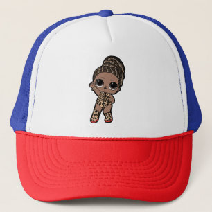 Cute Kids Fashion Delight - Tijgerprint jumpsuit Trucker Pet