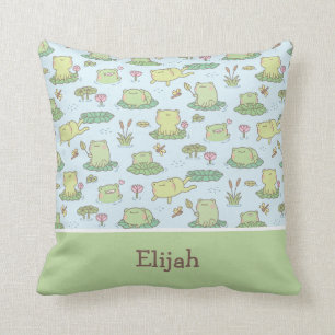 Cute Kikkers Libellen Patroon Baby Kamer Decoratie Kussen