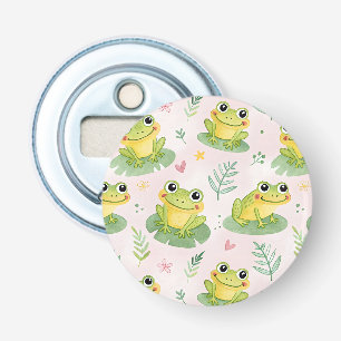 Cute kikkers Patroon Button Flesopener