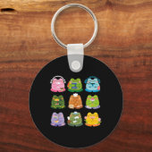 Cute Kikkers Sleutelhanger (Voorkant)