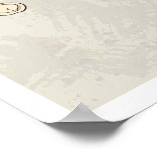 Cute Kimchi Dumpling Recette Coréenne Poster alime (Coin)